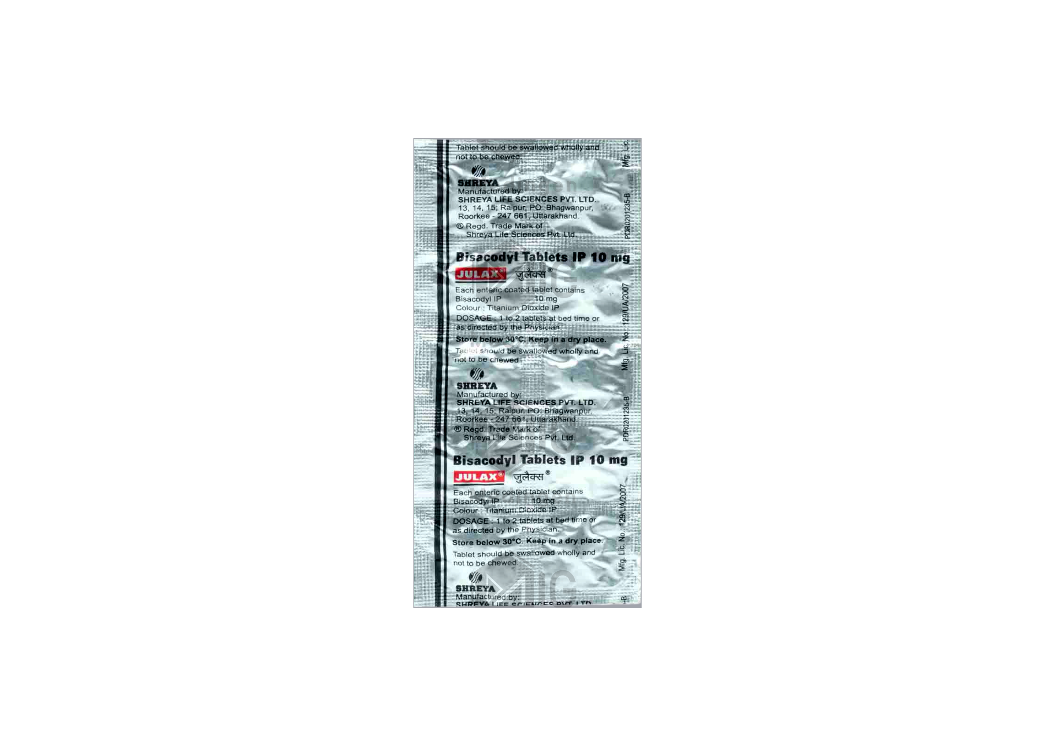 JULAX 10MG